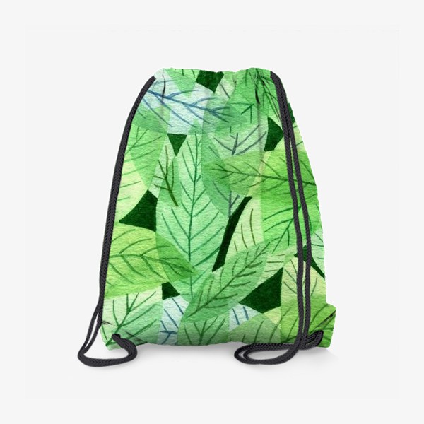 Рюкзак «Зеленые листья»
