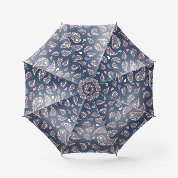 Зонт «Листья образы»
