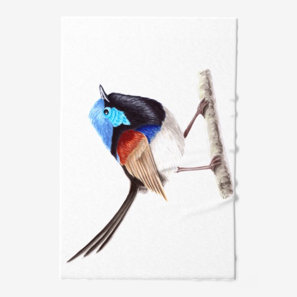 Полотенце «Птица расписной малюр»