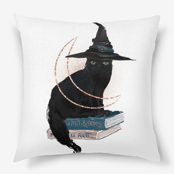 Подушка «Черная кошка»