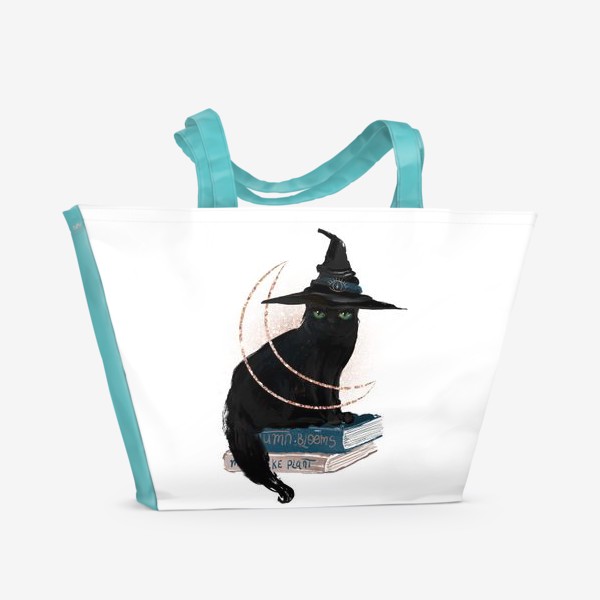 Пляжная сумка &laquo;Черная кошка&raquo;