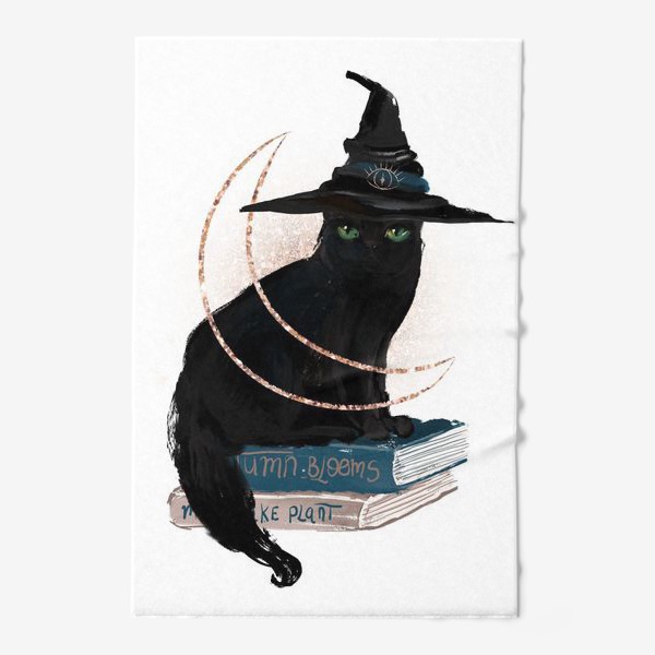 Полотенце &laquo;Черная кошка&raquo;