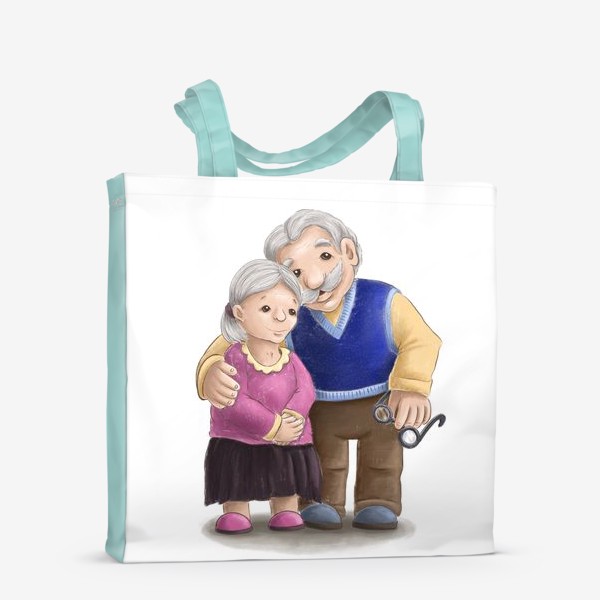 Сумка-шоппер «Бабушка с дедушкой»