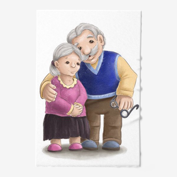Полотенце «Бабушка с дедушкой»