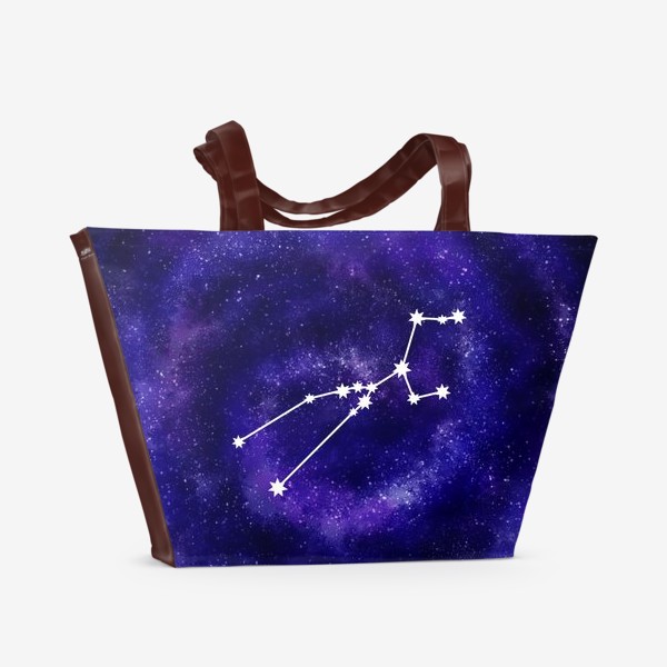 Пляжная сумка «Созвездие Телец»