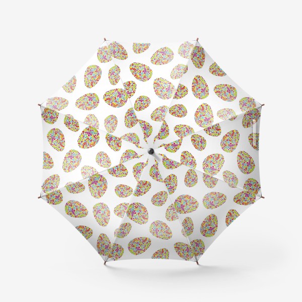 Зонт «Пасхальные яйца текстура»
