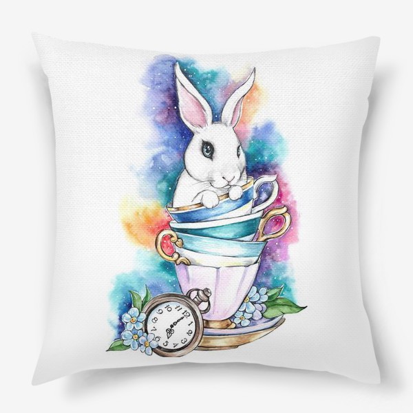 Подушка «Белый кролик Алисы»