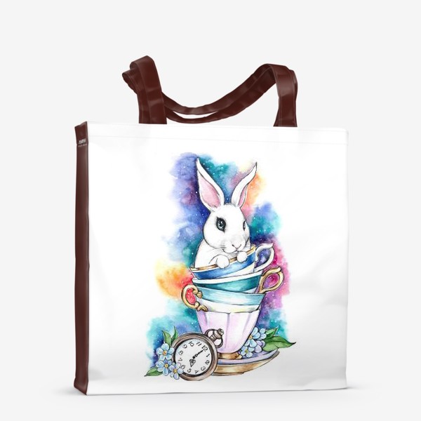 Сумка-шоппер «Белый кролик Алисы»