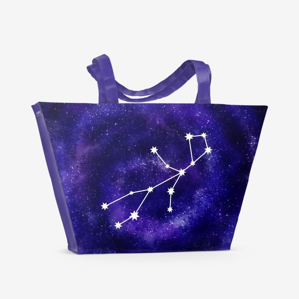 Пляжная сумка «Созвездие Дева»
