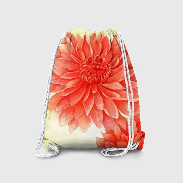 Рюкзак «Красные цветы»