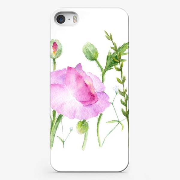 Чехол iPhone «Летние цветы»