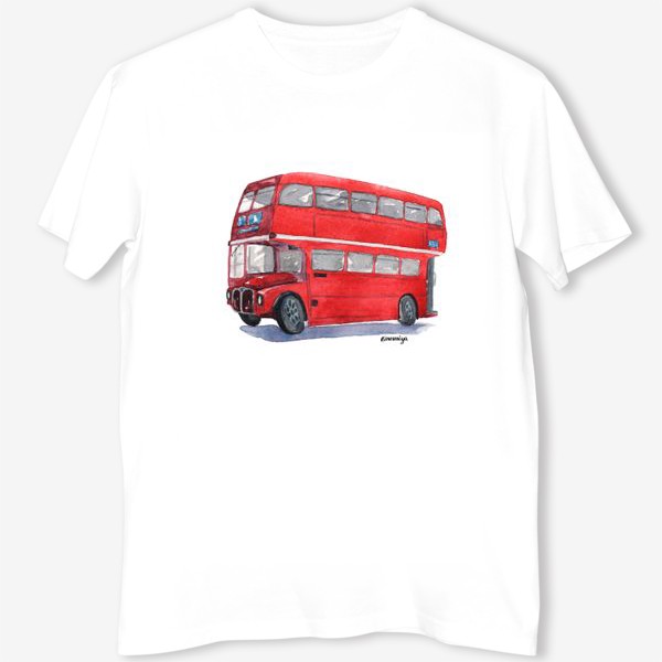 Футболка «Лондонский автобус»