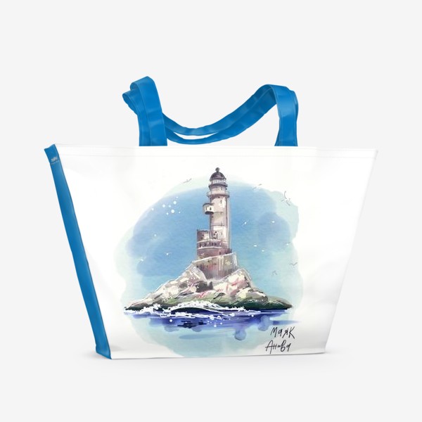 Пляжная сумка «Маяк Анива»