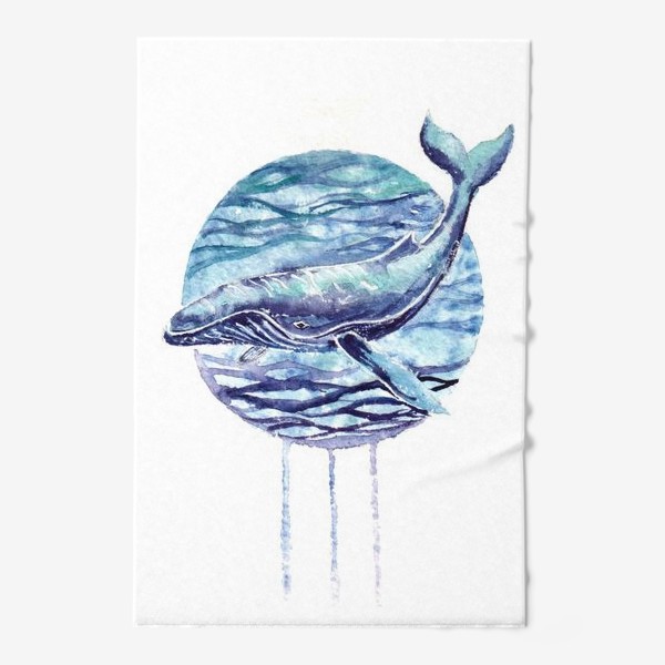 Полотенце «Синий кит»