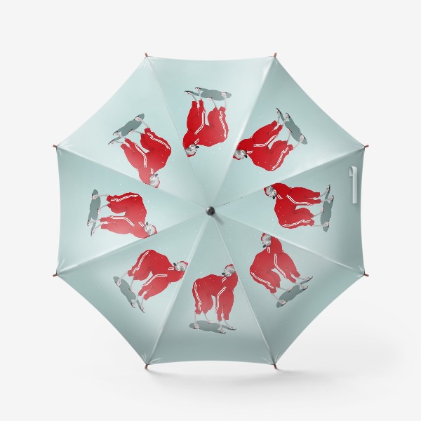 Зонт «в костюме»