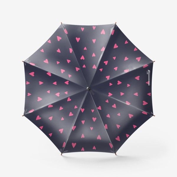 Зонт «Паттерн сердечки 2»