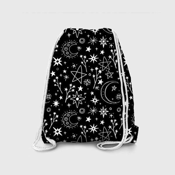 Рюкзак «Звездное небо в стиле дудл»