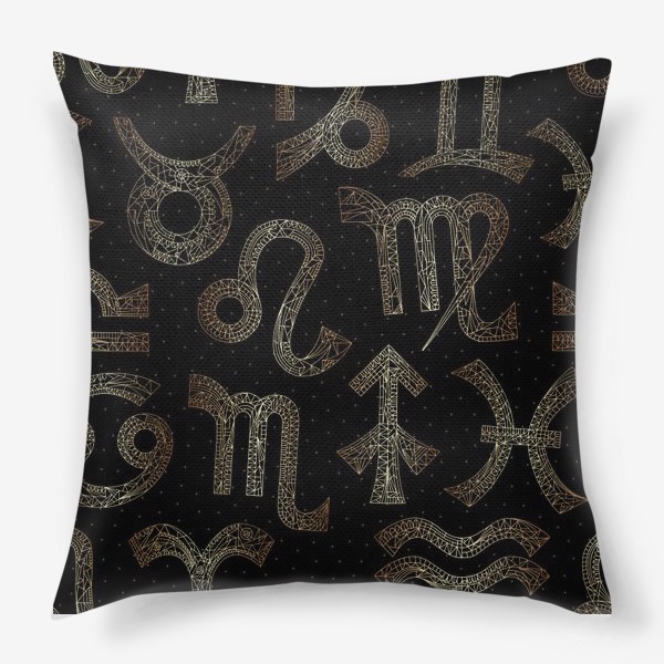 Подушка «Знаки зодиака космос»