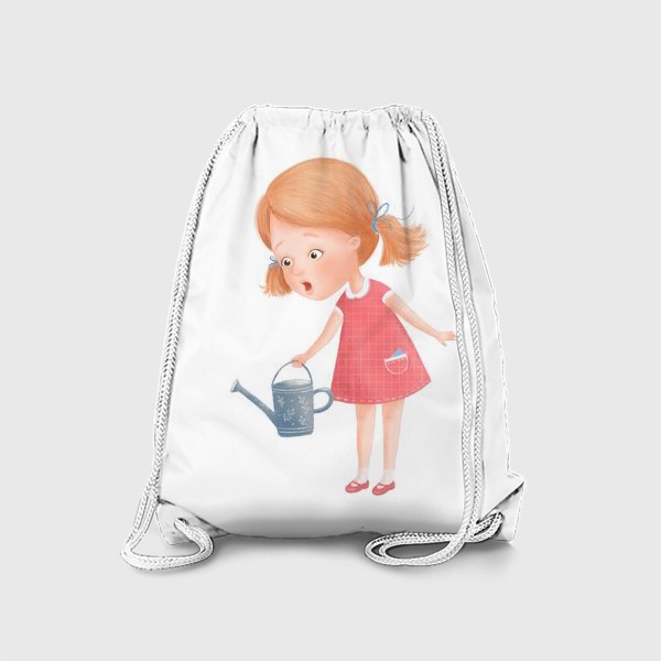 Рюкзак «Девочка с леечкой»