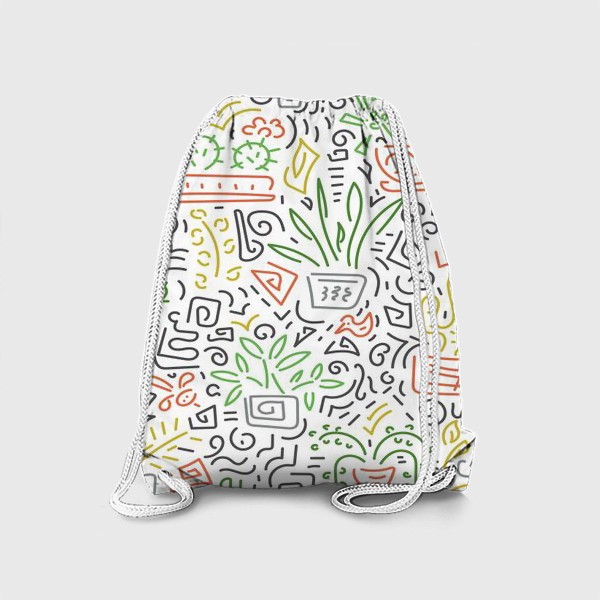 Рюкзак «Комнатные цветы»