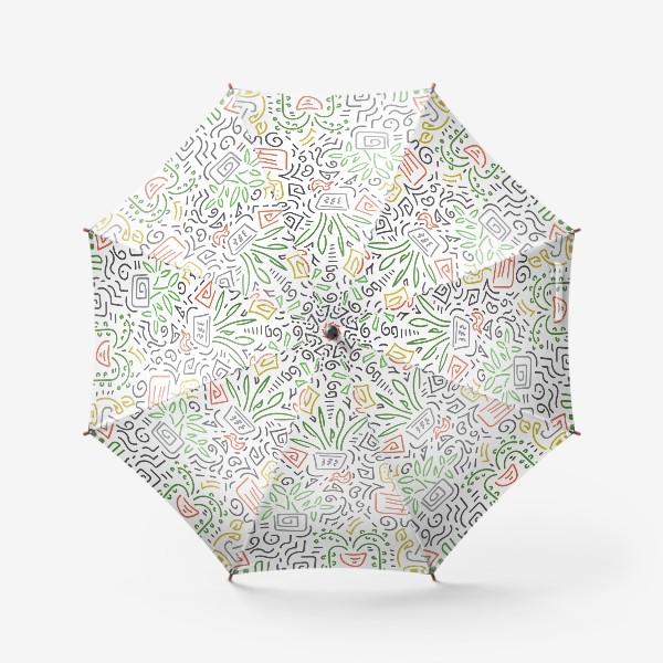 Зонт «Комнатные цветы»