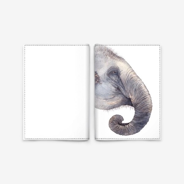Обложка для паспорта «Слон»