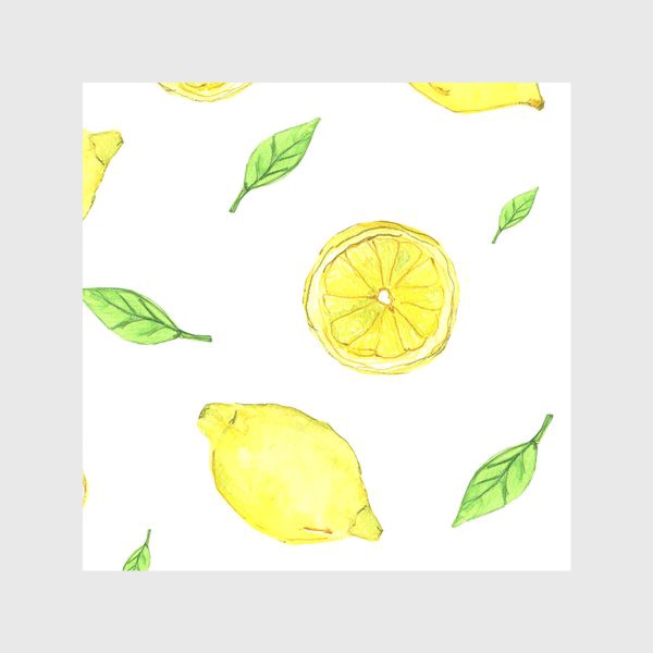 Скатерть &laquo;Яркие желтые лимоны&raquo;