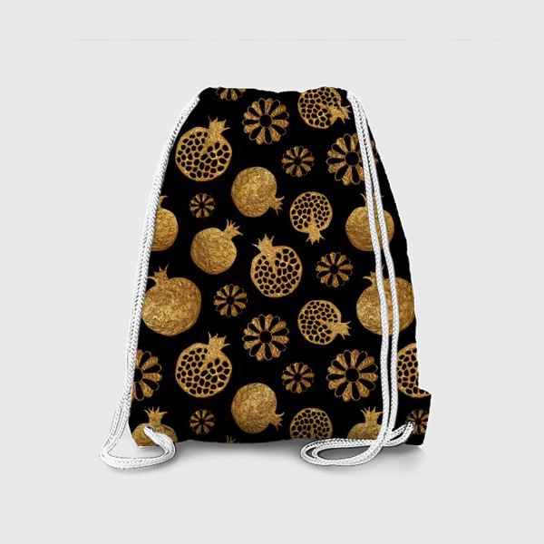 Рюкзак «Гранаты и цветы золотые»