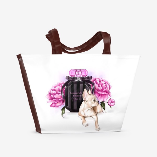 Пляжная сумка «Fashion dog»