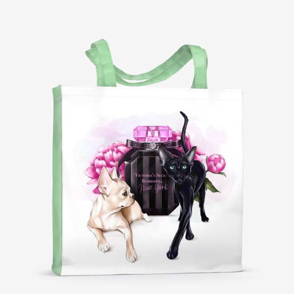 Сумка-шоппер «Fashion cat and dog»