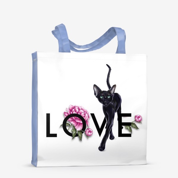 Сумка-шоппер «Love cat»