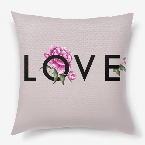 Подушка «Love pastel»