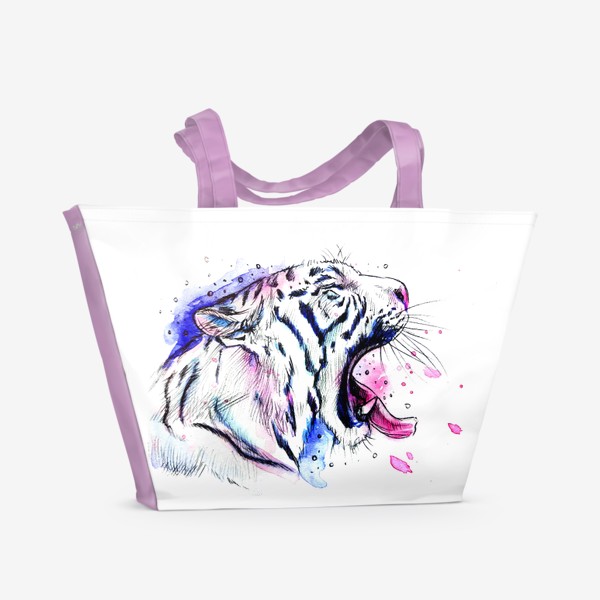 Пляжная сумка «тигр»