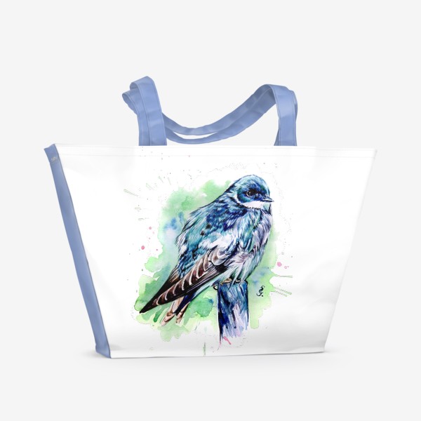 Пляжная сумка «Синичка»