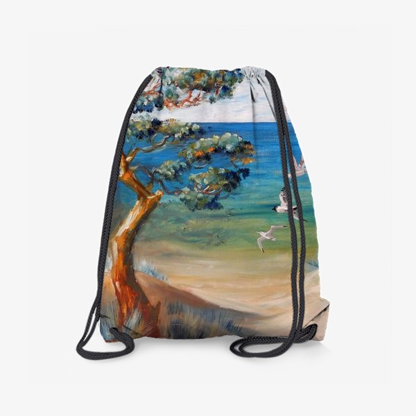 Рюкзак «Дюны, море, чайки»