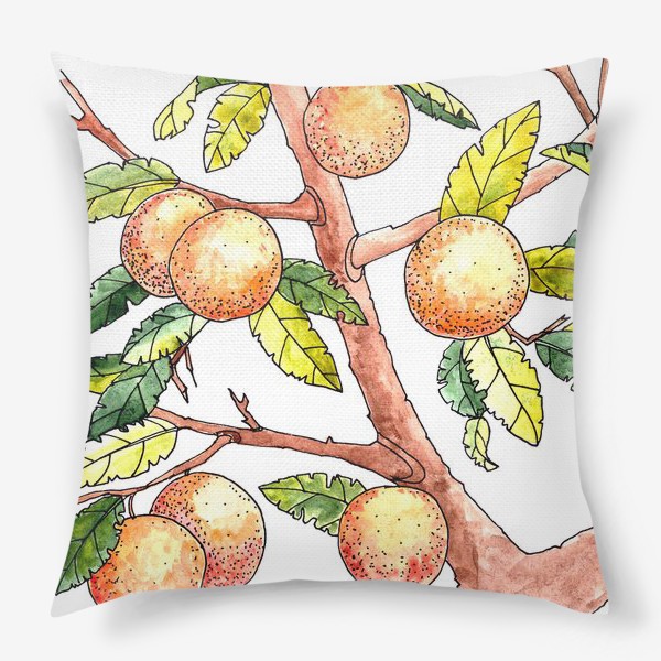 Подушка &laquo;Апельсиновое дерево&raquo;