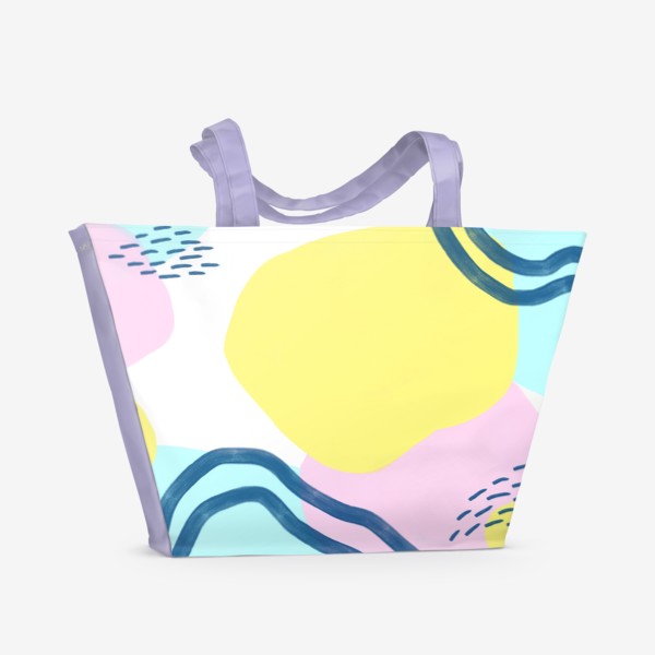 Пляжная сумка «Abstract breeze»