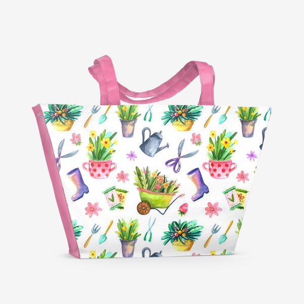 Пляжная сумка «Летний Сад. »