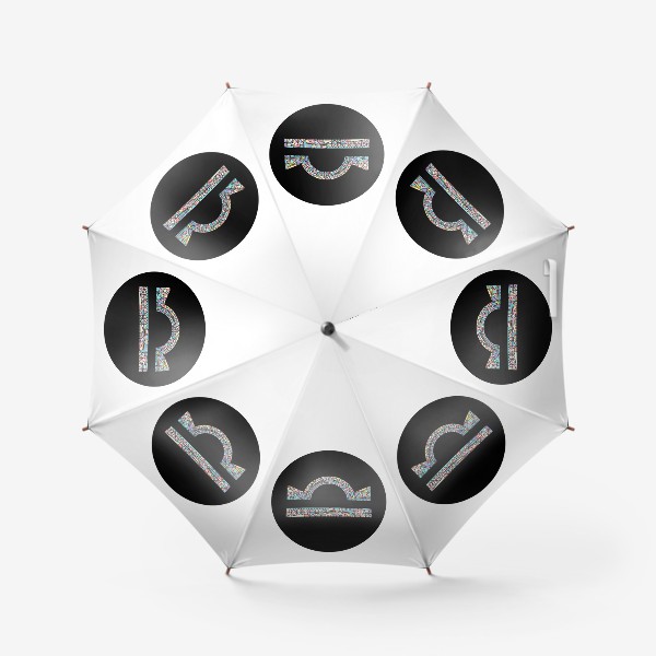 Зонт «Весы знак зодиака»