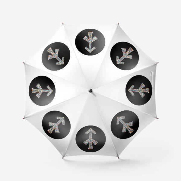 Зонт «Стрелец знак зодиака»