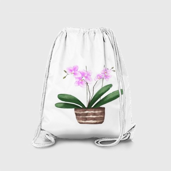 Рюкзак «Орхидея в горшке»