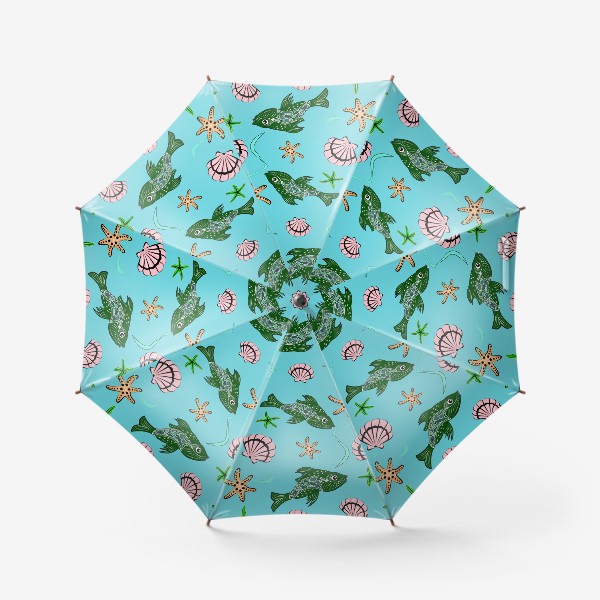 Зонт «Морской мир»
