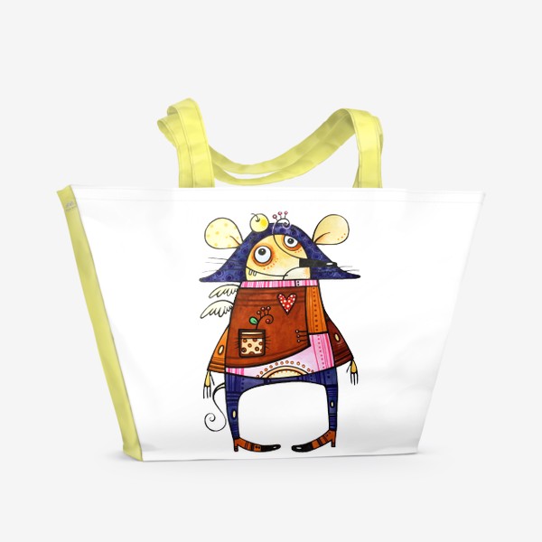 Пляжная сумка «Мышь французская»