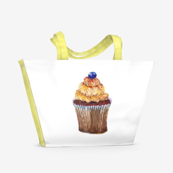 Пляжная сумка «Любимый кекс»