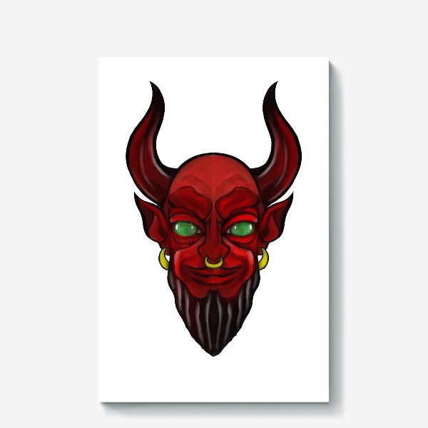 Холст «Красный Дьявол»