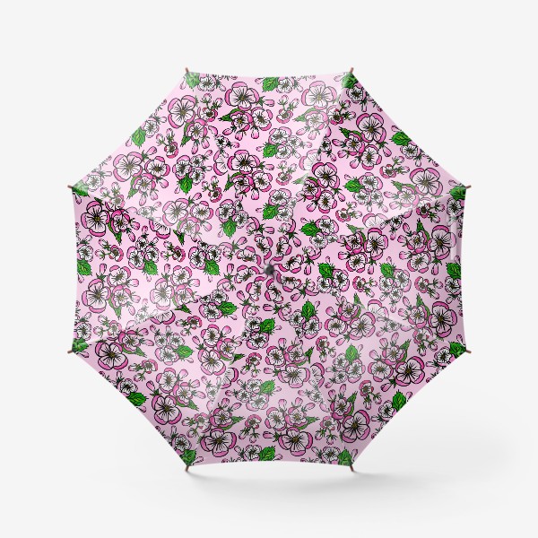 Зонт «Цветущие яблони»