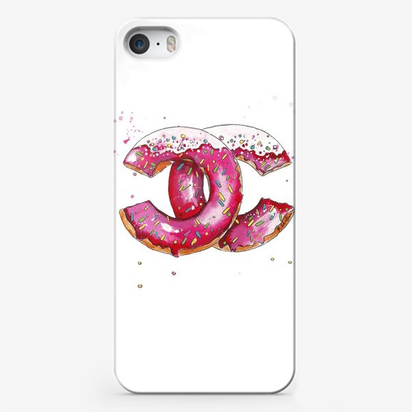 Чехол iPhone «donuts chanel»
