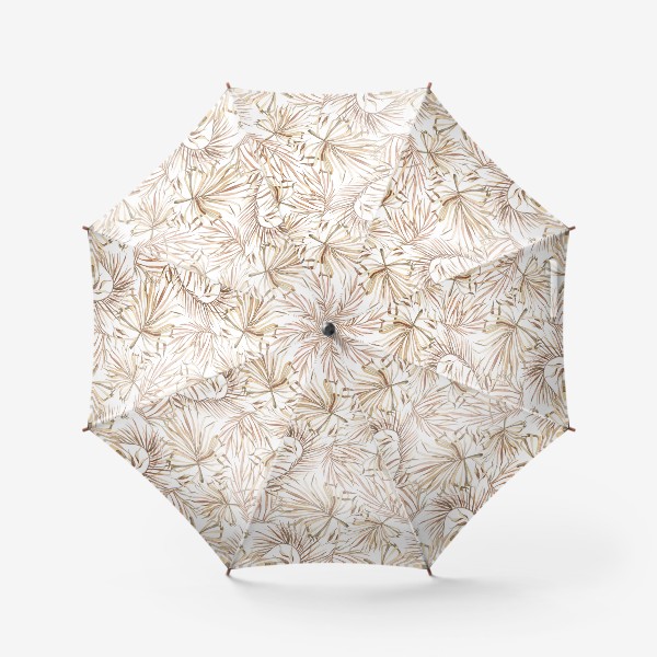 Зонт «Паттерн из тропических листьев»