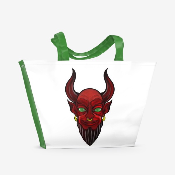Пляжная сумка «Красный Дьявол»