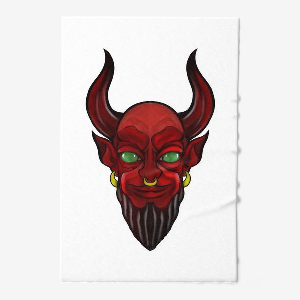 Полотенце «Красный Дьявол»